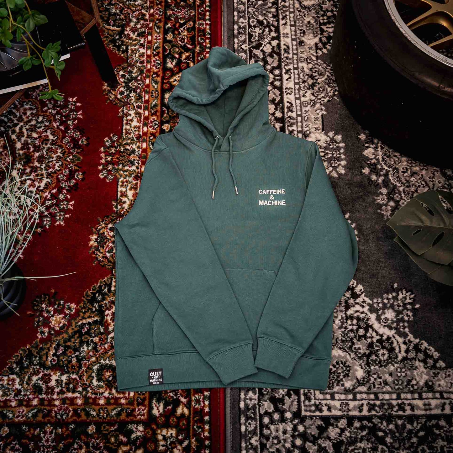 The Hut. Hoody. Green