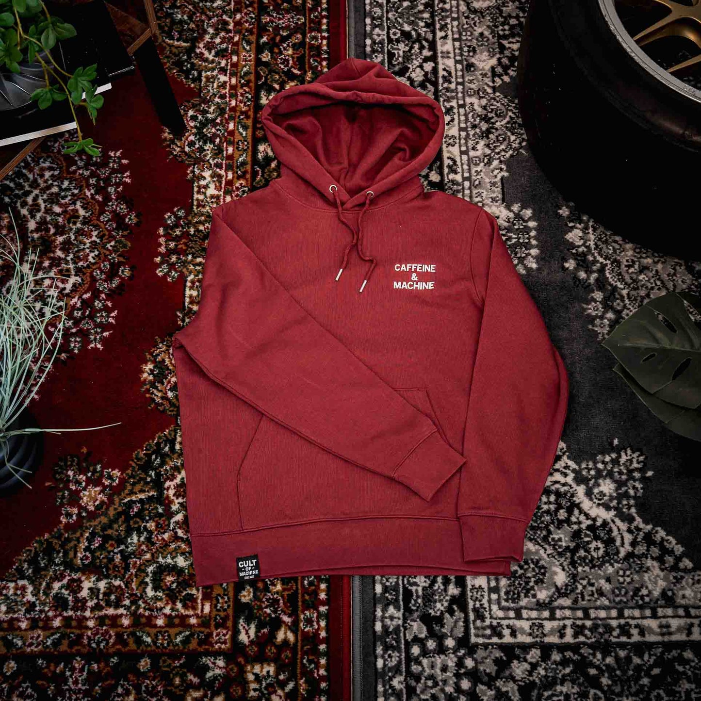 C&M.The Hill. Hoody. Burgundy