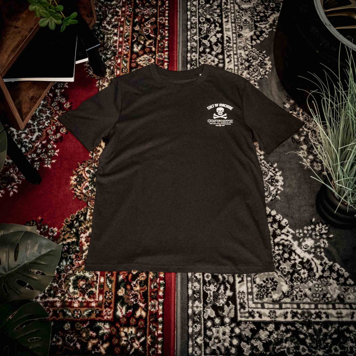 COSWORTH X COM. LAST OF THE INDEPENDENTS. TEE. BLACK