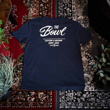 The Bowl. Tee. Navy