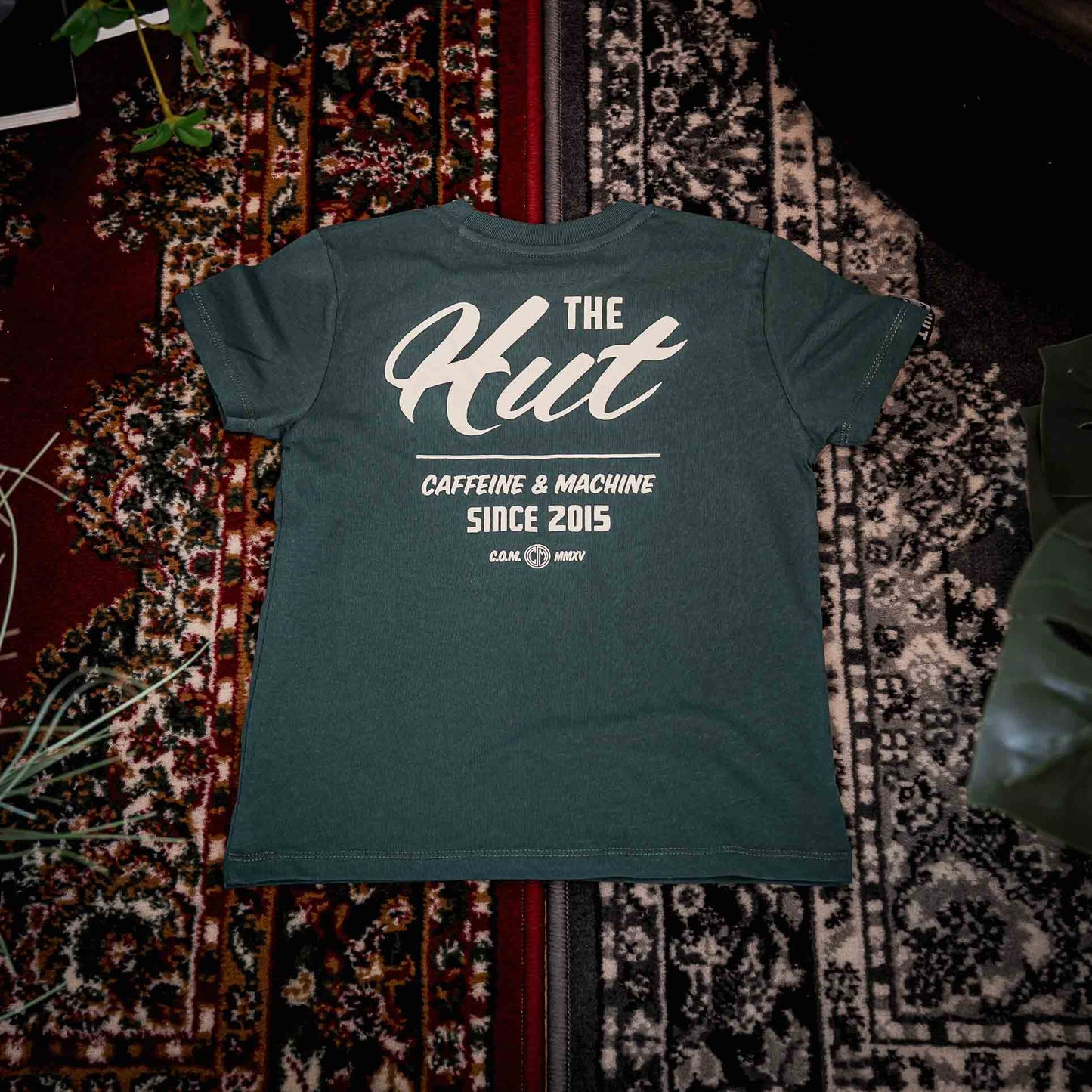 The Hut. Kids Tee. Green